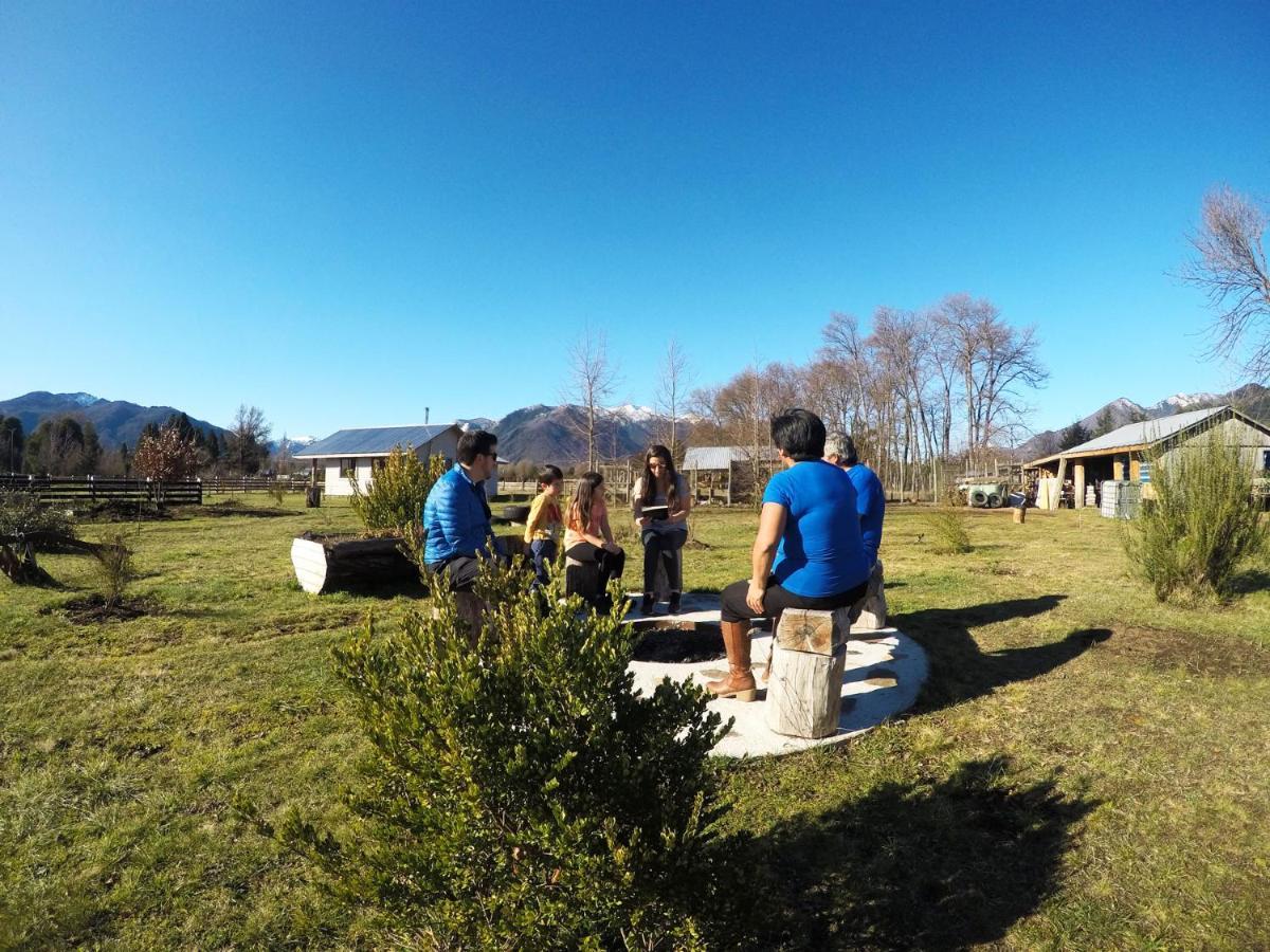 Hospedaje Y Agrocamping Relmucura Melipeuco Dış mekan fotoğraf